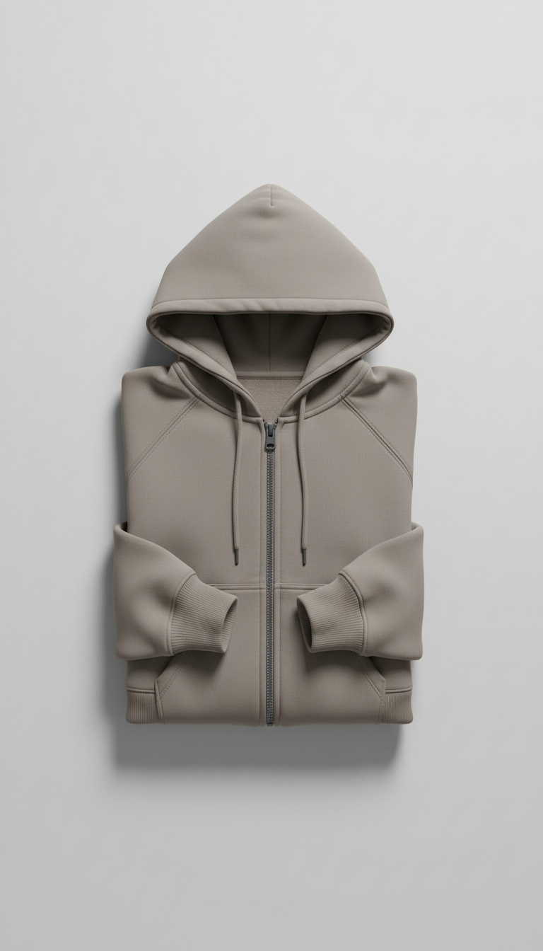 Urban Mist Zip Hoodie