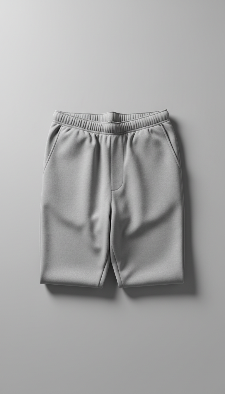 Matte Silver Sweatpants
